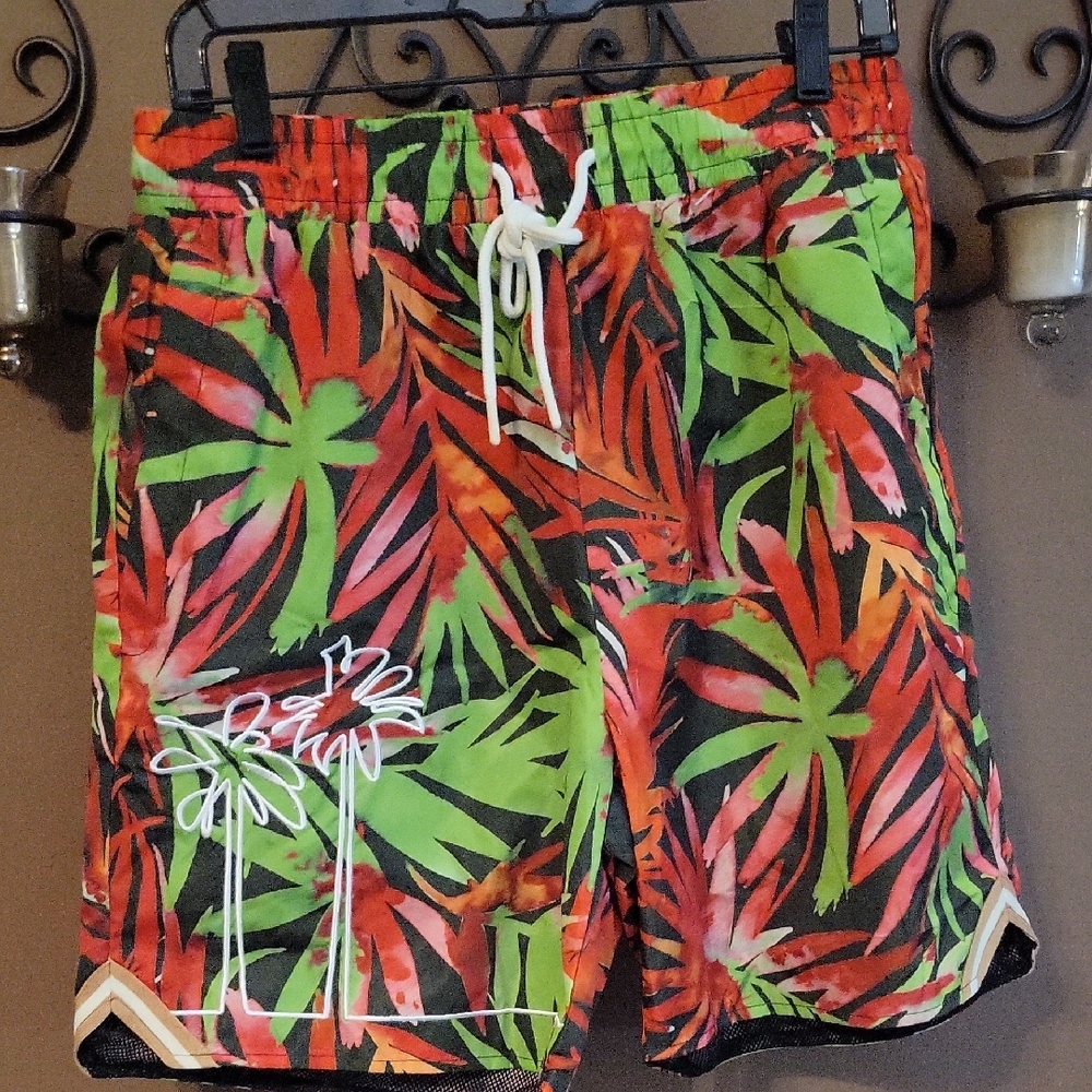 Tropical Palm Men's Swim Shorts